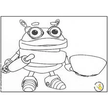Adiboo coloring page #23586 to print and color