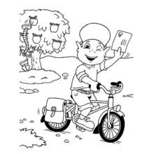 Adiboo coloring page #23611 to print and color