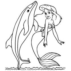 Ariel coloring page #178414 to print and color