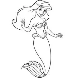 Ariel coloring page #178443 to print and color