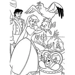 Ariel coloring page #178449 to print and color