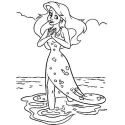 Ariel coloring page #178452 to print and color