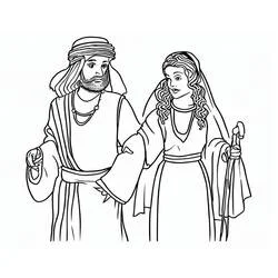 Asenath - Free printable coloring pages