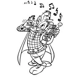 Cacofonix coloring page #189671 to print and color