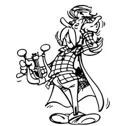 Cacofonix coloring page #189672 to print and color