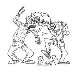 Cedric - Free printable coloring pages