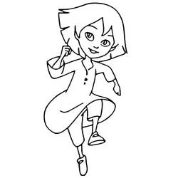 Emilie Jolie - Free printable coloring pages