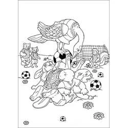 Franklin - Free printable coloring pages