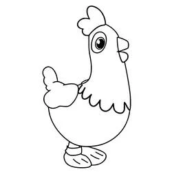 Gallineta PAW Patrol - Free printable coloring pages