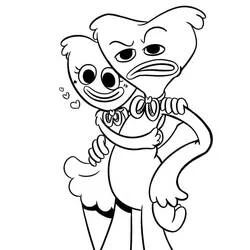 Kissy Missy coloring page #207687 to print and color