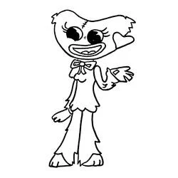 Kissy Missy coloring page #207690 to print and color
