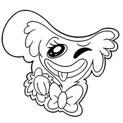 Kissy Missy coloring page #207698 to print and color