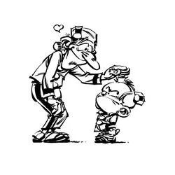 Little Spirou - Free printable coloring pages