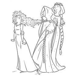 Merida (Brave) coloring page #182251 to print and color