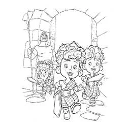 Merida (Brave) coloring page #182270 to print and color