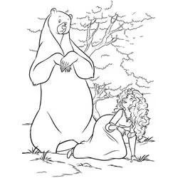 Merida (Brave) coloring page #182274 to print and color