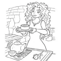 Merida (Brave) coloring page #182282 to print and color
