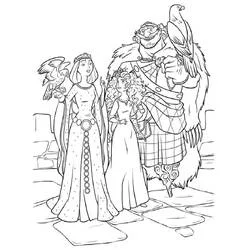 Merida (Brave) coloring page #182283 to print and color