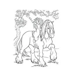 Merida (Brave) coloring page #182285 to print and color