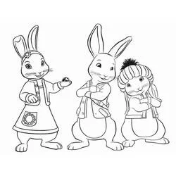 Peter Rabbit - Free printable coloring pages