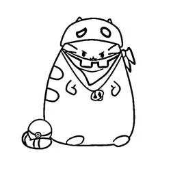 Pusheen coloring page #188437 to print and color