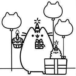 Pusheen coloring page #188439 to print and color
