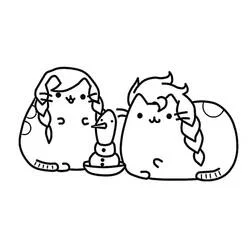 Pusheen coloring page #188445 to print and color