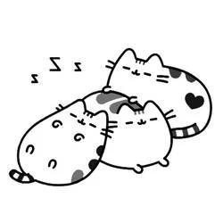 Pusheen coloring page #188446 to print and color