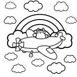 Pusheen coloring page #188447 to print and color