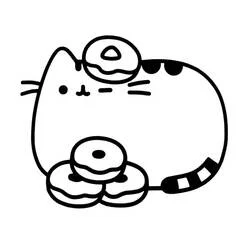 Pusheen coloring page #188449 to print and color