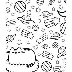 Pusheen coloring page #188451 to print and color