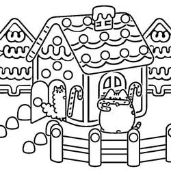 Pusheen coloring page #188454 to print and color