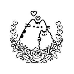 Pusheen coloring page #188461 to print and color