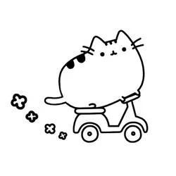 Pusheen coloring page #188463 to print and color