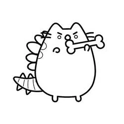 Pusheen coloring page #188477 to print and color
