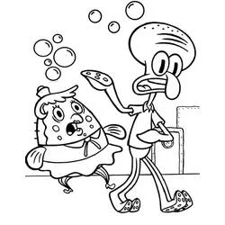 Squidward Tentacles coloring page #220590 to print and color