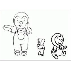 T'choupi coloring page #180317 to print and color