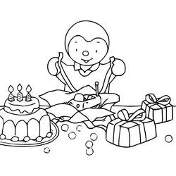T'choupi coloring page #180321 to print and color
