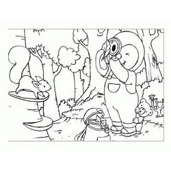 T'choupi coloring page #180334 to print and color