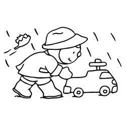 T'choupi coloring page #180337 to print and color
