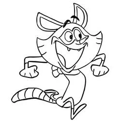 Taffy - Free printable coloring pages