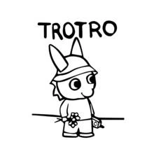 Trotro - Free printable coloring pages