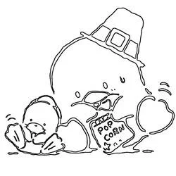 Tuxedo Sam coloring page #220180 to print and color