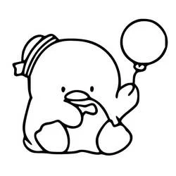 Tuxedo Sam coloring page #220181 to print and color