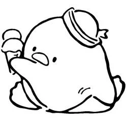Tuxedo Sam coloring page #220188 to print and color