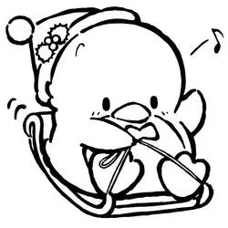 Tuxedo Sam coloring page #220196 to print and color