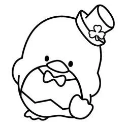 Tuxedo Sam coloring page #220199 to print and color