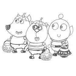 Wolfoo coloring page #185575 to print and color