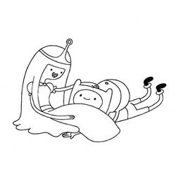 Adventure Time - Free printable coloring pages