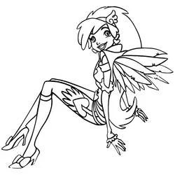 Angel Friends - Free printable coloring pages